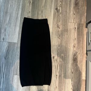 Pink lily midi skirt